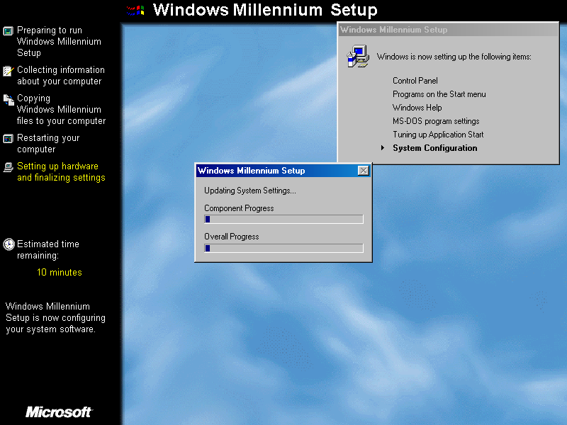 文件:WindowsMe-4.90.2368-UpdatingSettings.png