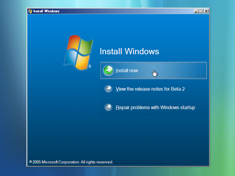 文件:WindowsVista-6.0.5259.0-Setup-1.png