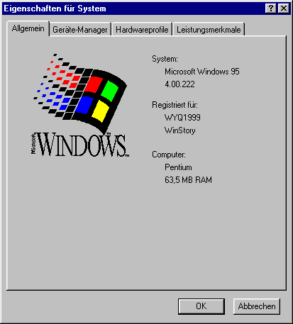 文件:Windows95-4.00.222-DEU-SystemProperties.png