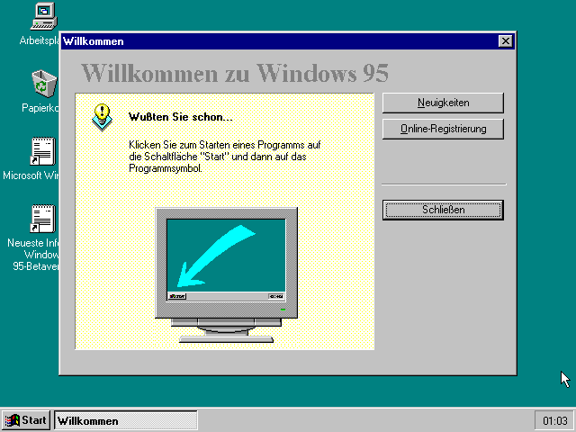 文件:Windows95-4.00.347-German-Welcome.png