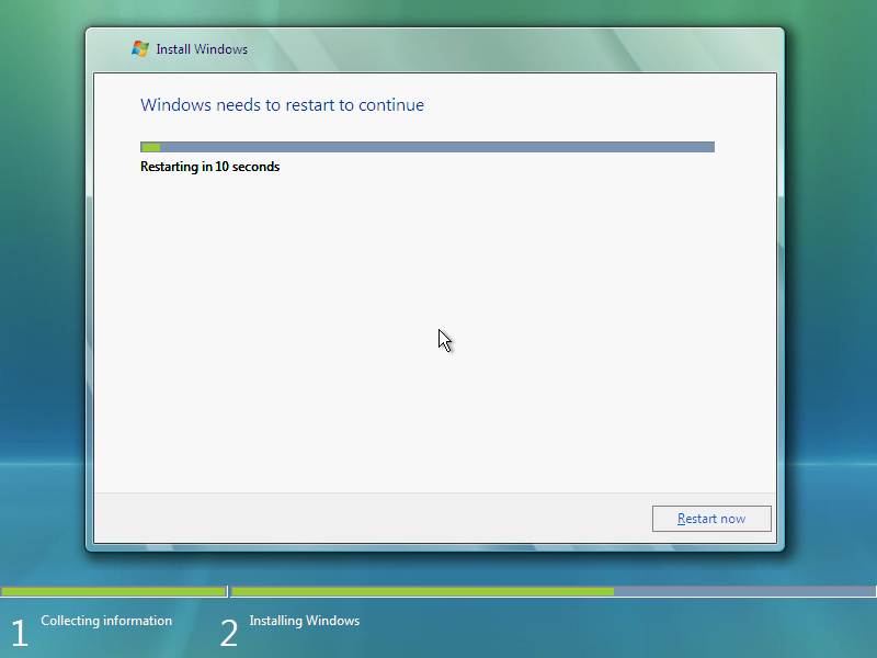 文件:Windows7-6.1.6519-Restarting.png