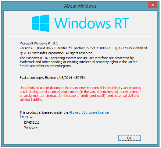 文件:Windows8.1-6.3.9477.0.FBL PARTNER OUT21-Winver.png