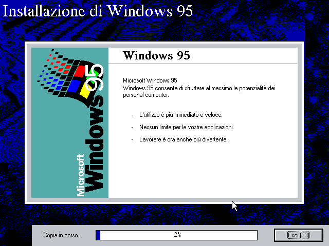 文件:Windows95-4.00.490-Italian-Setup2.png