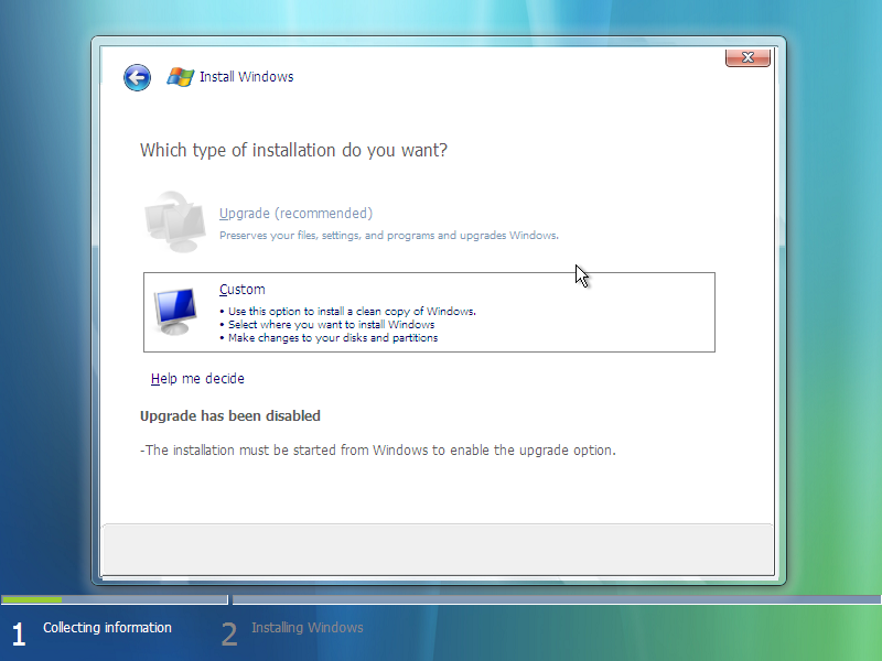 文件:Vista 6.0.5259 InstallType.png