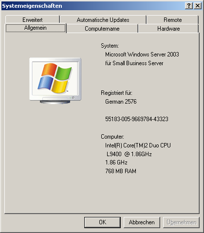 文件:WindowsSmallBusinessServer2003-5.2.2576-German-SystemProperties.png