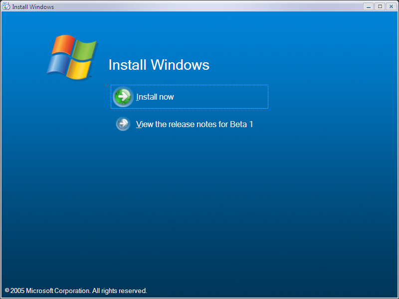文件:Vista 6.0.5098 Setup Autorun.png