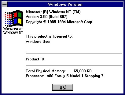 文件:WindowsNT35-3.5.807-About.png