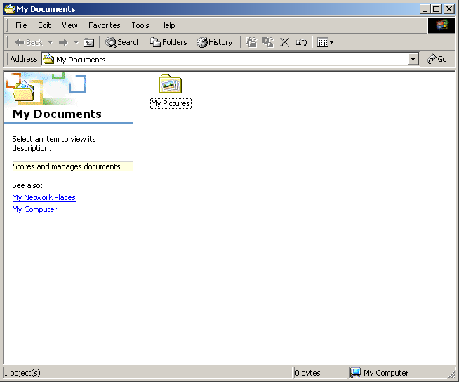 文件:Windows2000-5.0.2195.1610-MyDocuments.png