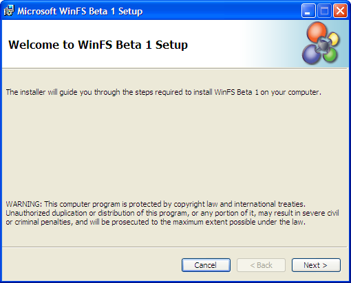 文件:WinFSBeta1Setup.png