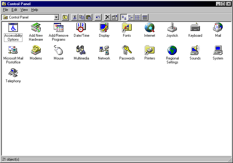 文件:Windows98-4.10.1488-ControlPanel.png