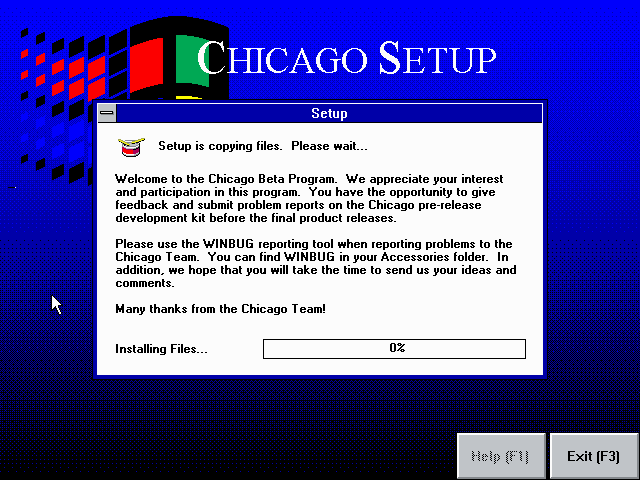文件:WindowsChicago56FakeSetup.png