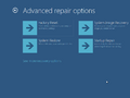 Advanced repair options