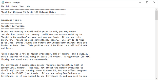 Windows 95 Build 469 - WinStory Wiki