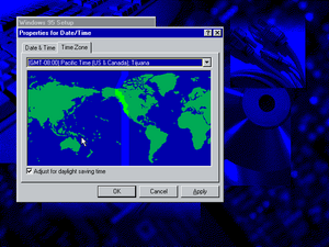 Win95Build216 SecondSetupTimezone.png