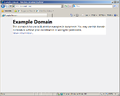 Sample non-HTML5 page while in IE9 mode