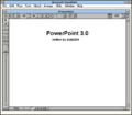 Microsoft PowerPoint 3.0