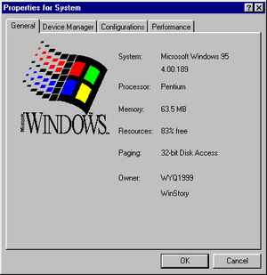 Windows95-4.00.189-SystemProperties.png
