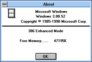 Windows 3.0 Build 52 - WinStory Wiki