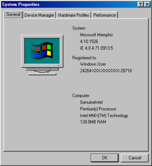 Windows98-4.10.1526-SystemProperties.png