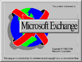 Microsoft Exchange 初始屏幕