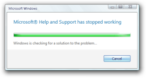 Vista 6.0.5231 NotRespondingLoading.png