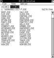MS-DOS Executive（默认 shell）