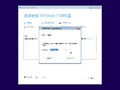 Windows 安装程序中的“设置具有灵活存储的磁盘的格式”对话框