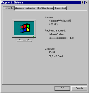 Windows95-4.00.462-Italian-SystemProperties.png