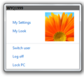 User Tile Menu