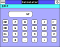 Windows/386 2.11 中的计算器