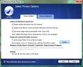 Windows Media Player setup - 隐私选项