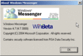 关于 Windows Messenger