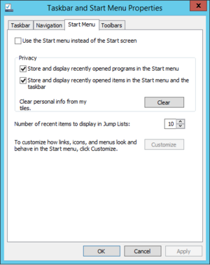 WindowsServer2016-6.3.9785-TaskbarStartProperties.png
