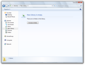 Windows7-6.1.6776-WindowsExplorer-Libraries-EmptyLibrary.png