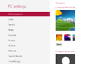 XAML-based PC settings design overhaul