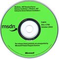 x86 英语 CD [Standard/Enterprise Server，MSDN]