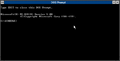 DOS 提示符窗口
